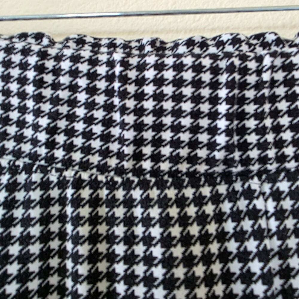 Old Navy Stevie Pull On Houndstooth Pants Womens 1X Plus Stretch Skinny Career - Picture 4 of 11